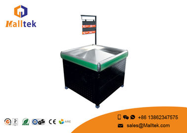 Retail Store Supermarket Vegetable Display Rack Single Layer With SS Tube Frame