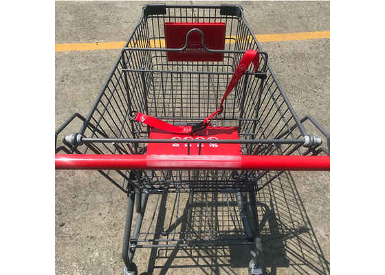 180L Heavy Duty Supermarket Shopping Trolley Cart Customized