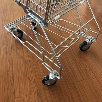 60L - 240L Stable Asian Supermarket Shopping Trolley For Convenience Store