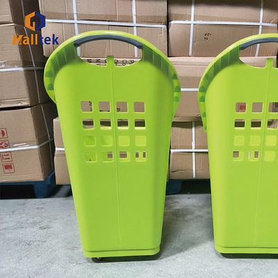 60 And 70L Supermarket Customized Large Volume Durable Shopping Trolley Basket For Supermarket