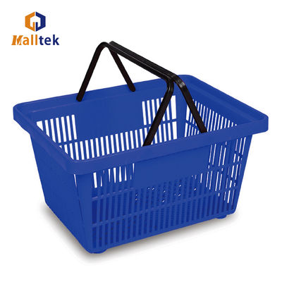 Double Handle Shopping Basket For Convenient Retail Shopping