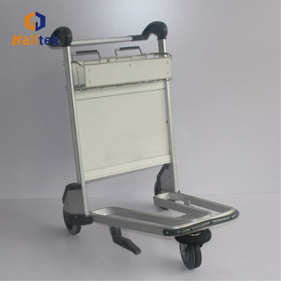 Aluminum Alloy Airport Luggage Trolley For Intermational Airport