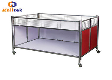 Colorful Shop Display Fittings Commercial Shop Fittings High Loading Capacity