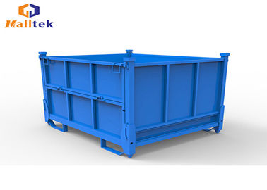Industrial Stackable Pallet Cages Steel Stacking Pallets High Loading Capacity