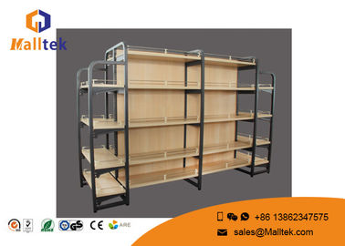 Commercial  Wood Display Rack Wooden Shop Shelving For Shoping Mall