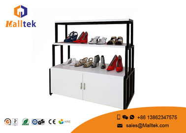 Customised Pure Wood Display Rack Decorative Advertising Steel Frame