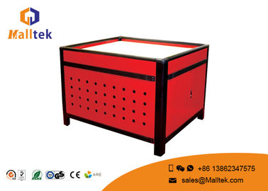 Durable Retail Shop Fittings Supermarket Counter Table Customized Logo