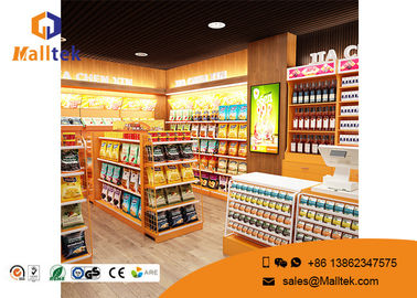 Heavy Duty Gondola Shelving Wall Mount Orange Shop Fitting Shelves