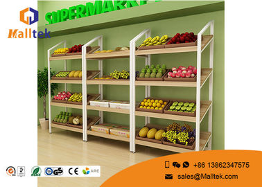 Floating Wooden Shop Display Stands Boutique Steel Wooden Retail Displays