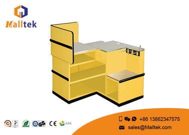 Retail Shop Metal Supermarket Checkout Counter Convenience Store Checkout Counter