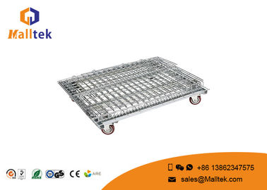 Heat Resistant Wire Mesh Storage Cages Wire Mesh Security Cage With Wheels