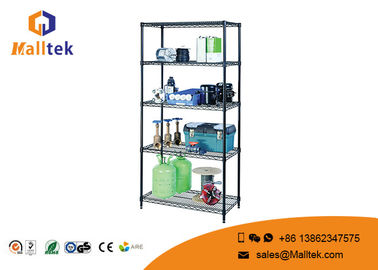 5 Tier Wire Rack Storage Shelves Chrome Plating Easy Dismantle For Kitchenware