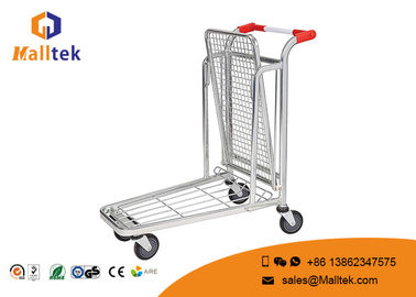 Convenience Logistics Trolley Chrome Plated Material Movement Trolley