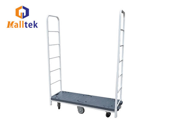 300kg Load Logistics Steel U Boat Carts With Detachable Handle