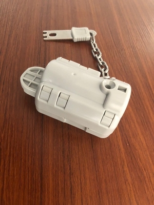 Plastic Customized Trolley Coin Lock For Supermarket