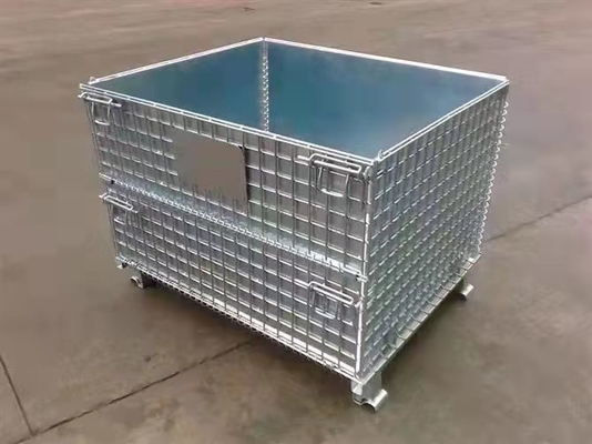 Galvanized Wire Mesh Storage Cages 50x50mm 1200x1000x890mm
