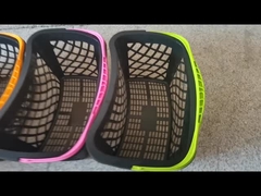 Single Handle Cosmetic Retail Shopping Plastic Basket For Supermarket MT-SSB08