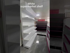 भारी शुल्क सुपरमार्केट गोंडोला अलमारियाँ आधुनिक समायोज्य अलमारियों की ऊंचाई